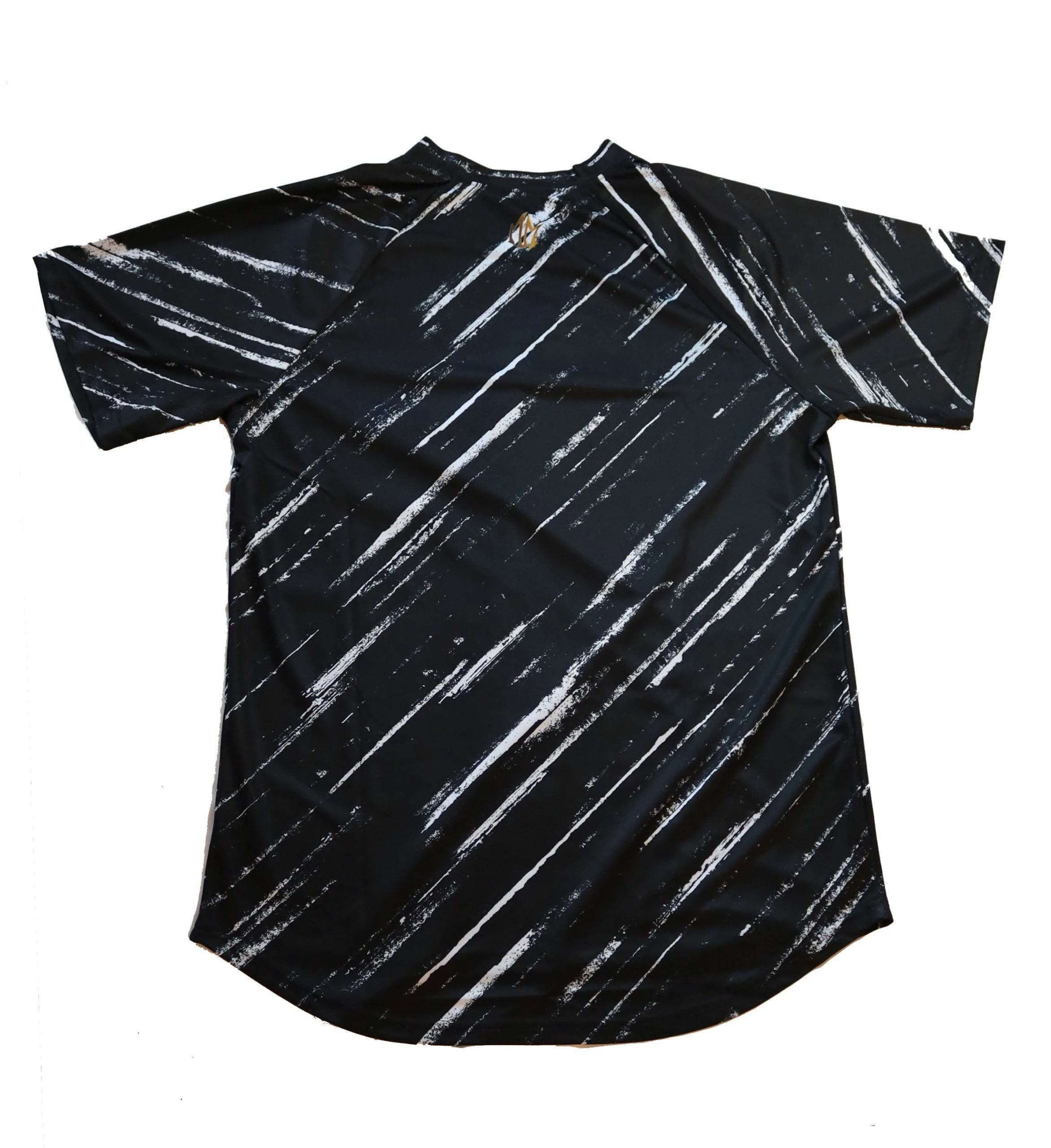Motion Maker Moisture Management Tee (Men's) - Black/White - Image 3