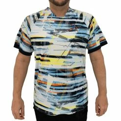 Motion Maker Moisture Management Tee (Men's) - Yellow Line